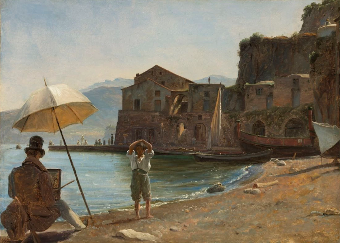 Il pittore e il ragazzo - 1834, National Museum Oslo